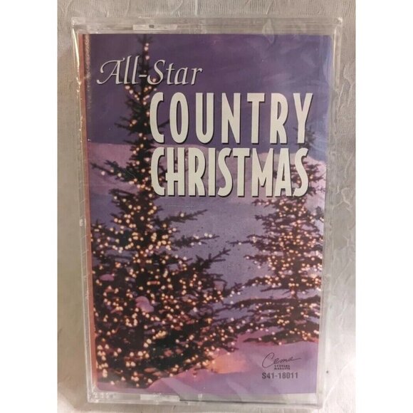 90s Cassette Country Christmas Tape Tanya Tucker Randy Travis All Star Retro NEW - Picture 8 of 8